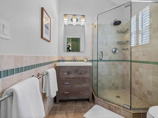 Bathroom, Glass Shower, Interior