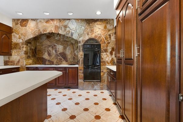 Interior, Recessed Lighting, Stone Walls