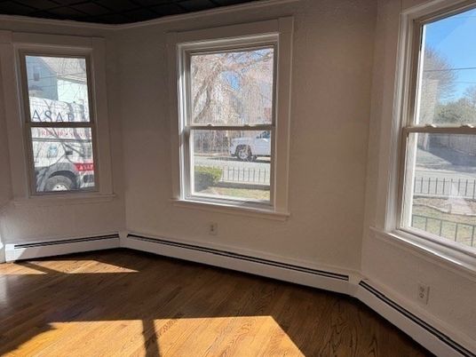 Empty room, Interior, Wood Texture Flooring