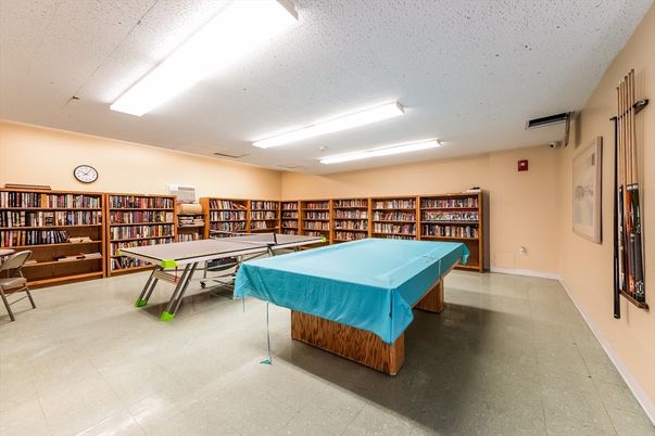 Billiard Table, Game Room, Interior