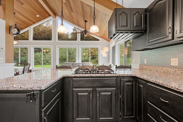 Interior, Kitchen, Pendant Lights, Wooden Ceilings