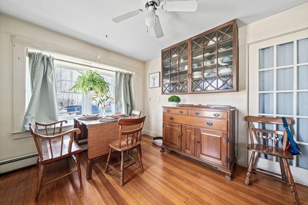 Dining room, Interior, Wood Texture Flooring