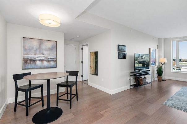 Dining room, Interior, Wood Texture Flooring