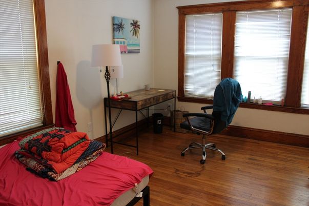 Bedroom, Home Office, Interior, Wood Texture Flooring
