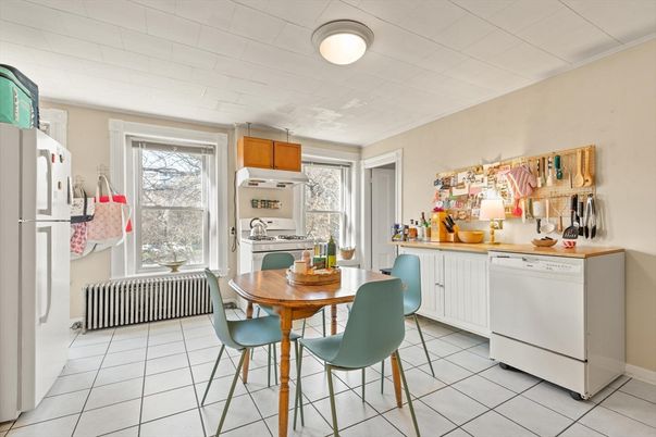 Dining room, Interior, Kitchen