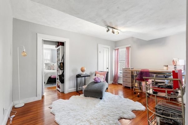 Bedroom, Home Office, Interior, Wood Texture Flooring