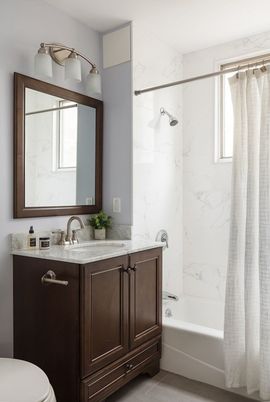 Bathroom, Interior, Marble Walls