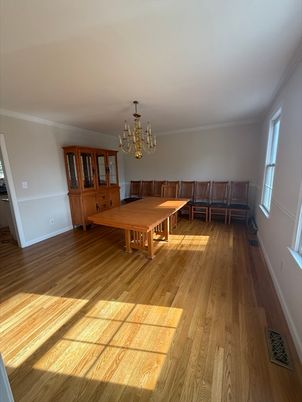 Chandelier, Interior, Wood Texture Flooring