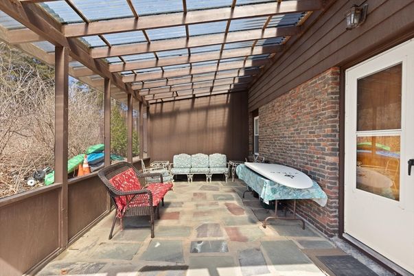 Glass Ceilings, Interior, Stone Walls, Sun Room