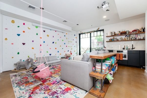 Interior, Kitchen, Living room, Recessed Lighting