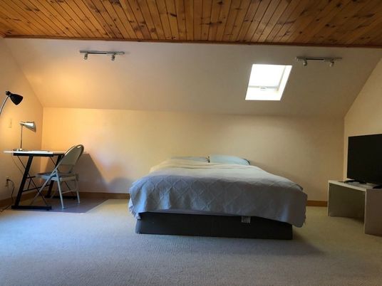 Bedroom, Interior, Wooden Ceilings