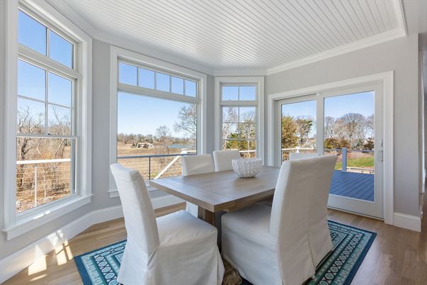 Dining room, Interior, Wood Texture Flooring