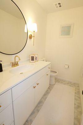 Bathroom, Dual Sink Vanities, Interior, Marble