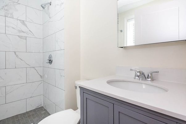 Bathroom, Interior, Marble Walls