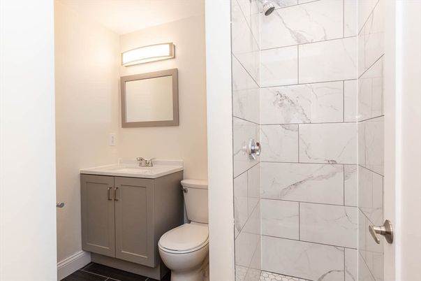 Bathroom, Interior, Marble Walls