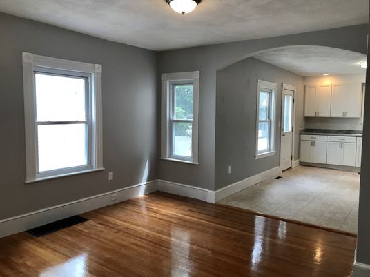 Empty room, Interior, Kitchen, Wood Texture Flooring