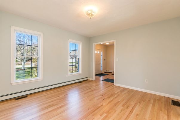 Empty room, Interior, Wood Texture Flooring