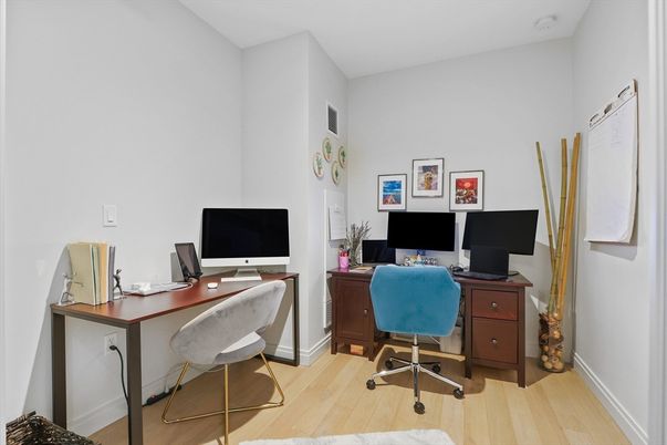 Home Office, Interior, Wood Texture Flooring
