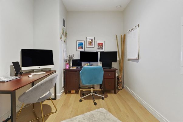 Home Office, Interior, Wood Texture Flooring