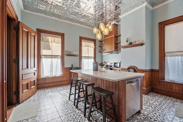 Interior, Kitchen, Pendant Lights