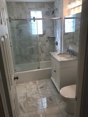 Bathroom, Glass Shower, Interior, Marble, Marble Walls