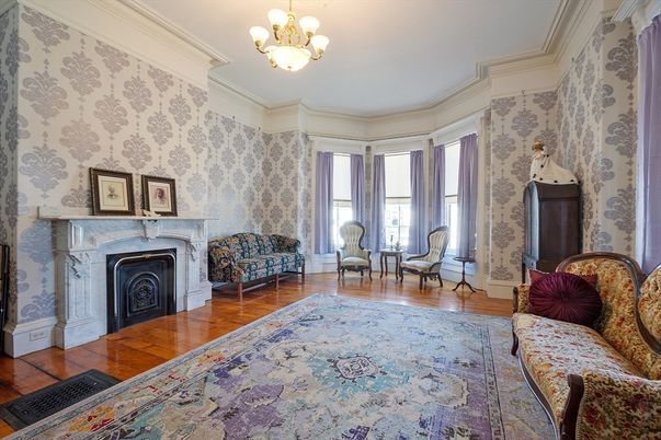 Chandelier, Fireplace, Interior, Wood Texture Flooring