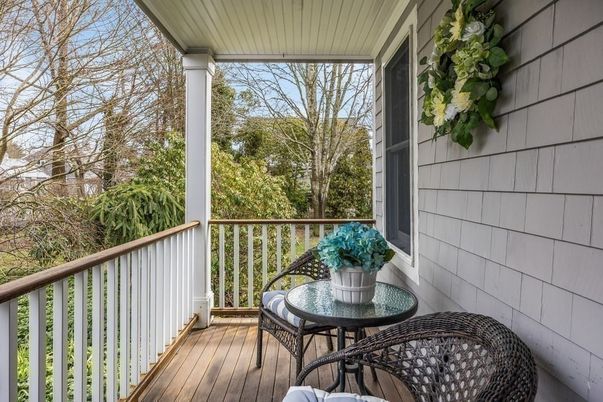 Exterior, Wood Texture Flooring