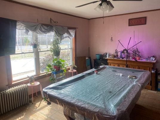 Billiard Table, Game Room, Interior