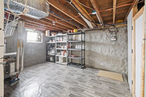 Interior, Wooden Beams, Wood Texture Flooring