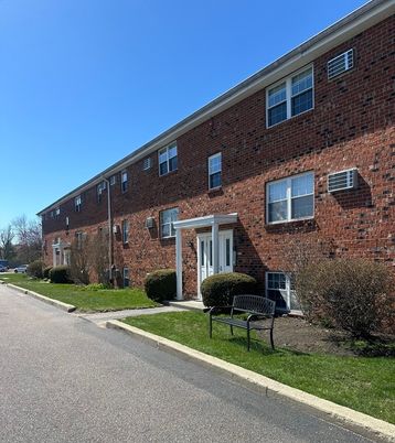 Exterior, Facade, Brick Facade, Condo Building