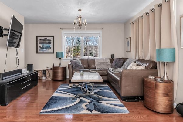 Chandelier, Interior, Living room, Wood Texture Flooring