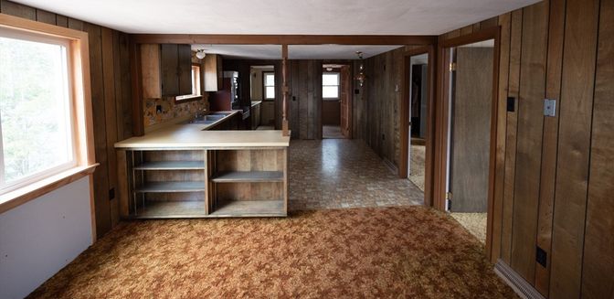 Interior, Wooden Walls
