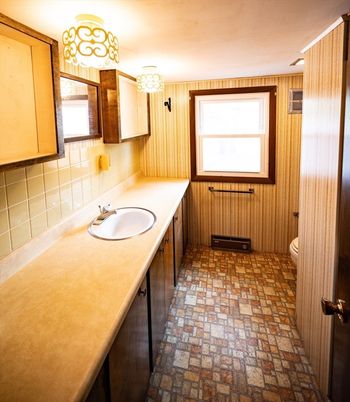 Bathroom, Interior, Wooden Walls