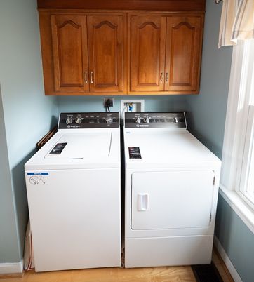 Interior, Utility Closets, Washer, Wood Texture Flooring