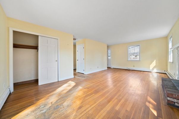 Empty room, Interior, Wood Texture Flooring