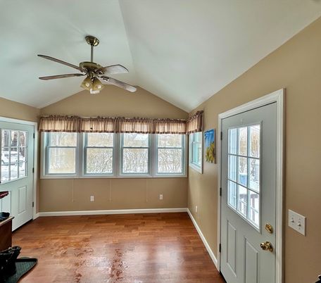 Empty room, Interior, Wood Texture Flooring