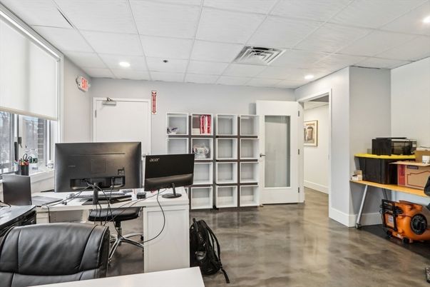 Home Office, Interior, Recessed Lighting