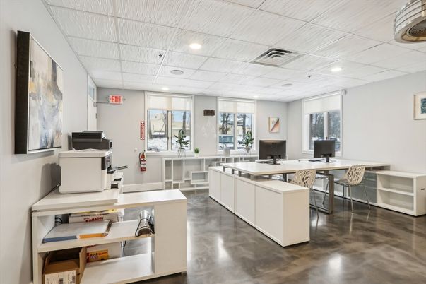 Home Office, Interior, Recessed Lighting