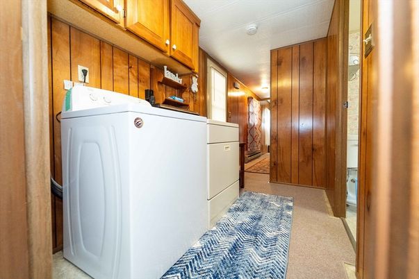Interior, Washer, Wooden Walls