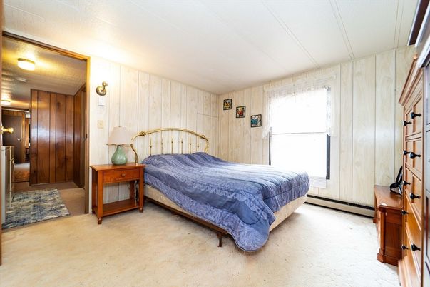 Bedroom, Interior, Wooden Walls