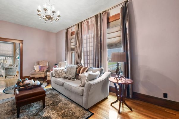 Chandelier, Interior, Living room, Pendant Lights, Wood Texture Flooring