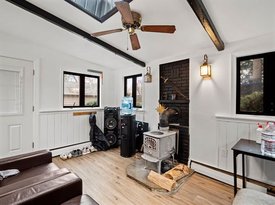 Fireplace, Interior, Wooden Beams, Wood Texture Flooring