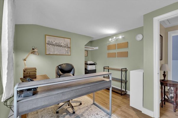 Home Office, Interior, Wood Texture Flooring