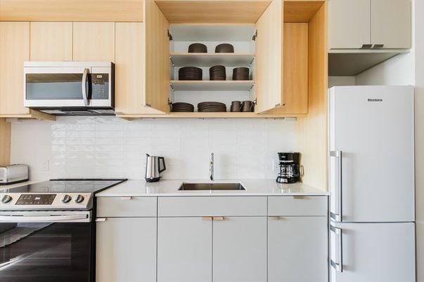 Interior, Kitchen, Stainless Steel Appliances