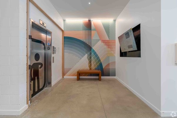 Elevator, Interior, Recessed Lighting