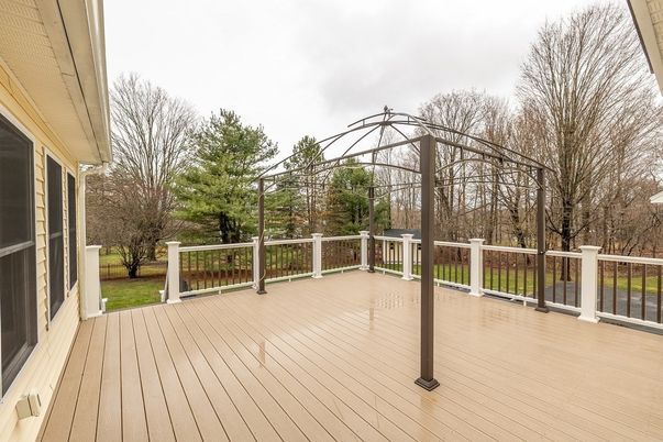 Exterior, Wood Texture Flooring