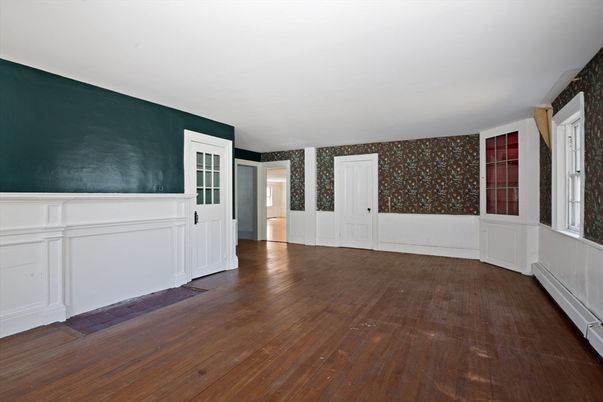 Empty room, Interior, Wood Texture Flooring