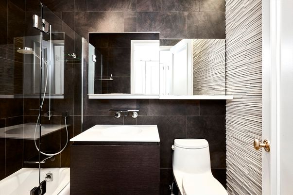 Bathroom, Glass Shower, Interior