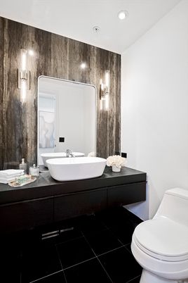 Bathroom, Interior, Recessed Lighting