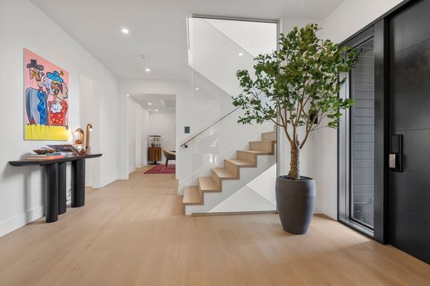 Interior, Recessed Lighting, Wood Texture Flooring